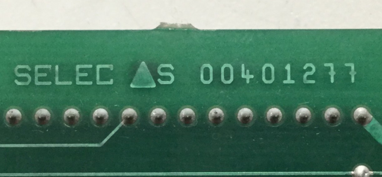 Used SELEC Circuit Board 00401277 USED