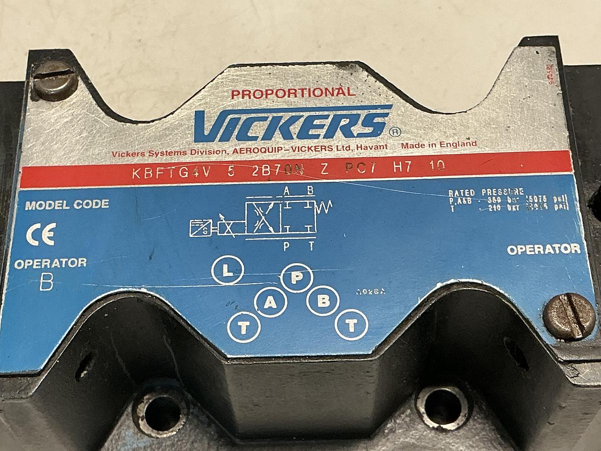 Used VICKERS KBFTG4V 5 2B70N Z P07 H7 10