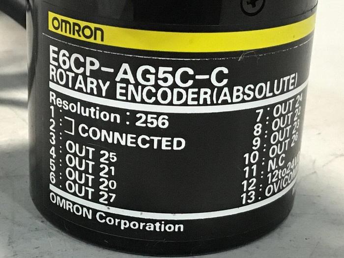 Used OMRON Rotary Encoder E6CPAG5CC #120003
