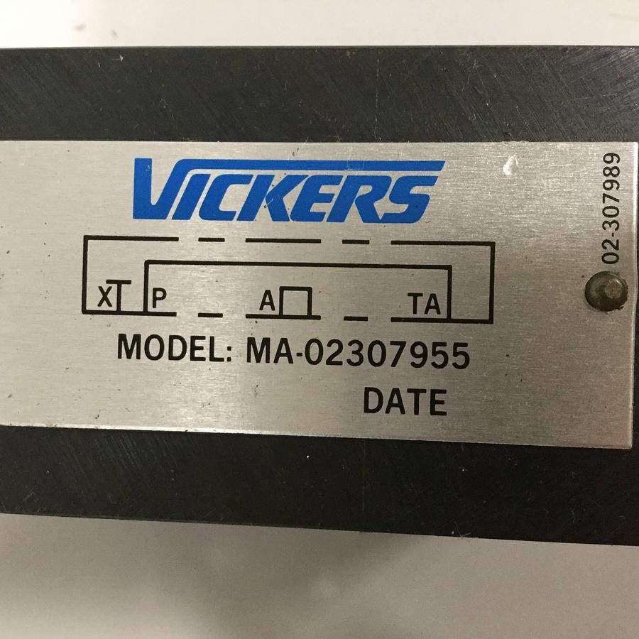 Used VICKERS Valve MA-02307955 Used