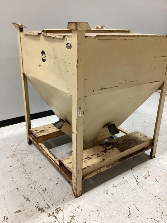 Used MATERIAL HANDLING 47 x 47 x 56 Surge Bin