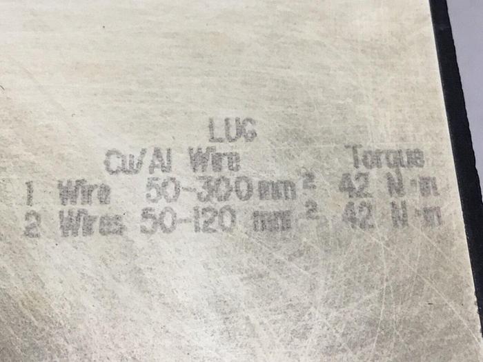 Used SQUARE D 400 Amp Circuit Breaker LAL3640035M Used