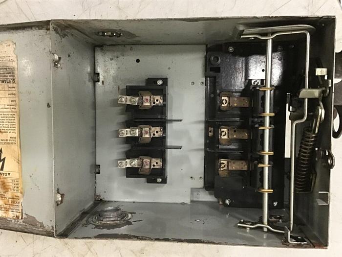 Used SIEMENS 60 Amp Buss Plug RV362 #137257