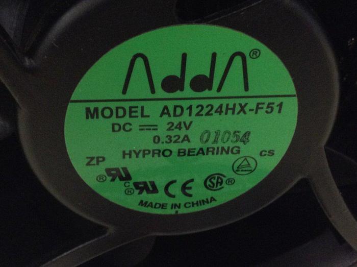Used ADDA Fan AD1224HX-F51 #81811