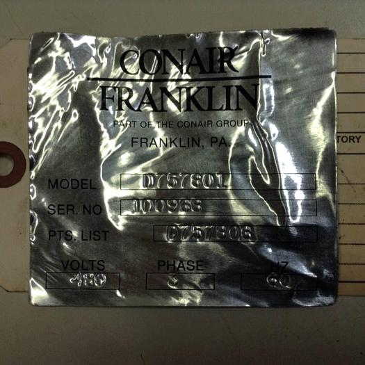 Used CURTIS RFI Filter F1700AA03 #89421