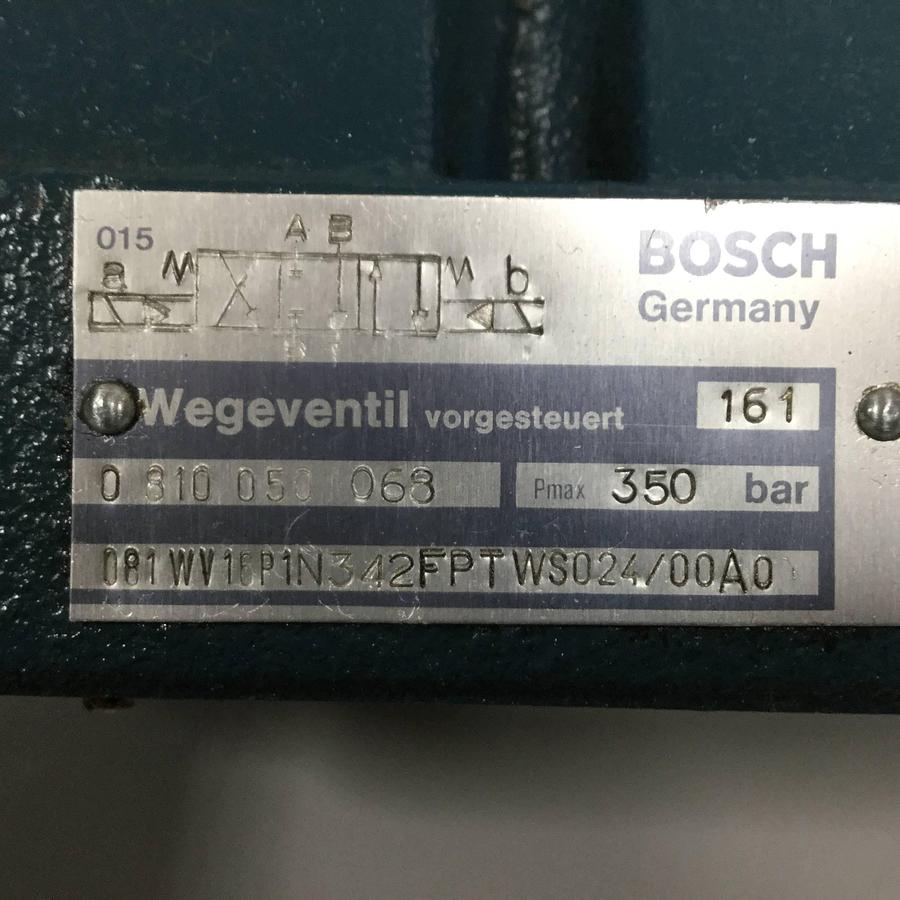 Used BOSCH Valve 0 810 050 068 #91249