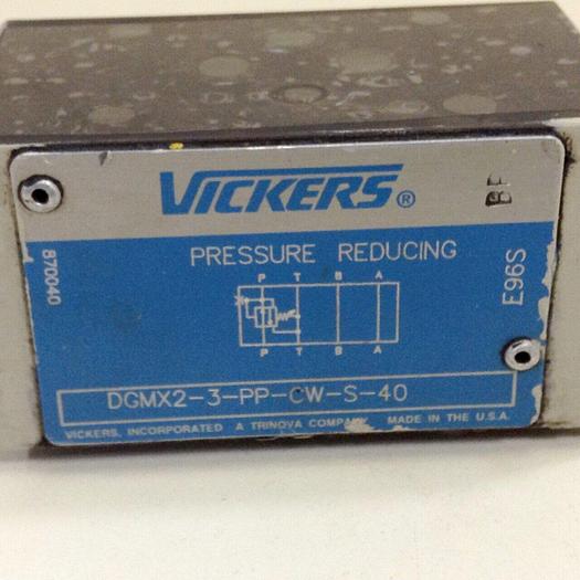 Used VICKERS Pressure Reducing Valve DGMX2-3-PP-CW-S-40 #82040