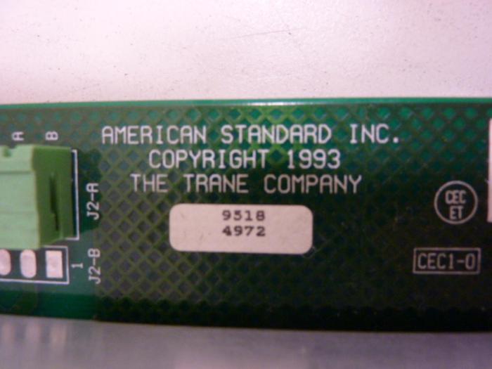 Used AMERICAN STANDARD Control Module TCI-COM3 #56918