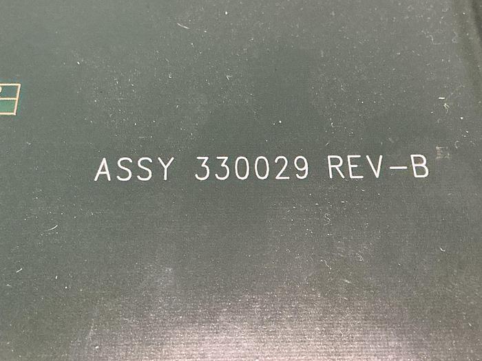 Used VAN DORN ASSY 330029 REV-B