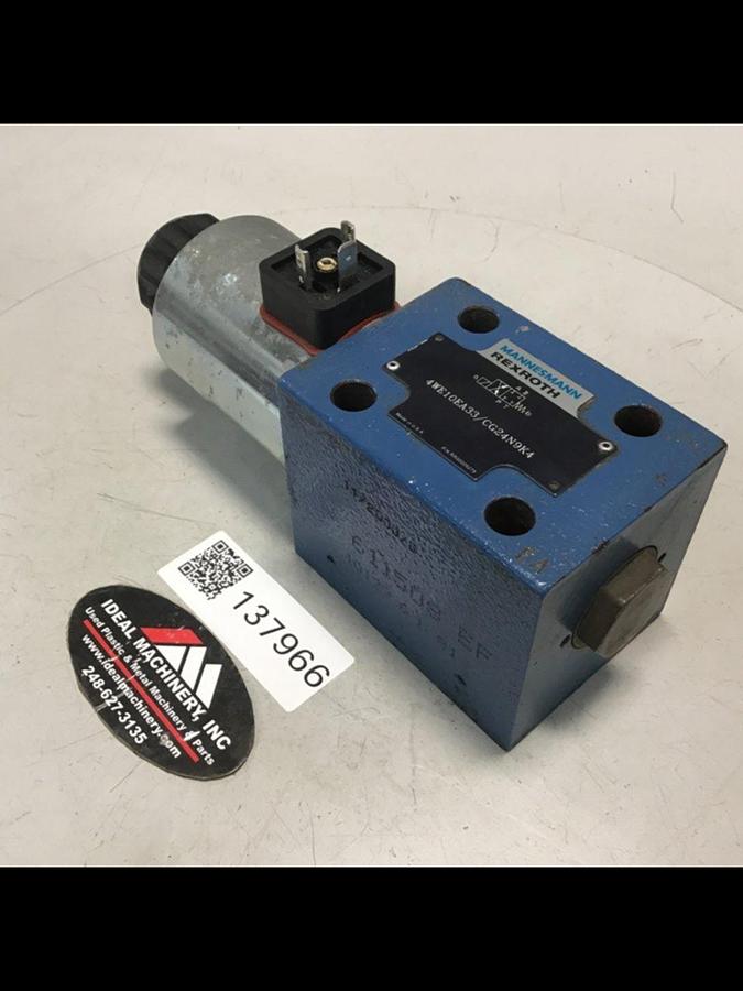 Used MANNESMANN REXROTH Valve 4WE10EA33/CG24N9K4 Used
