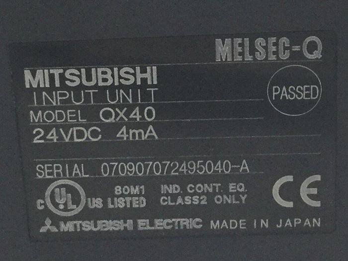 Used MITSUBISHI Input Module QX40 #105538