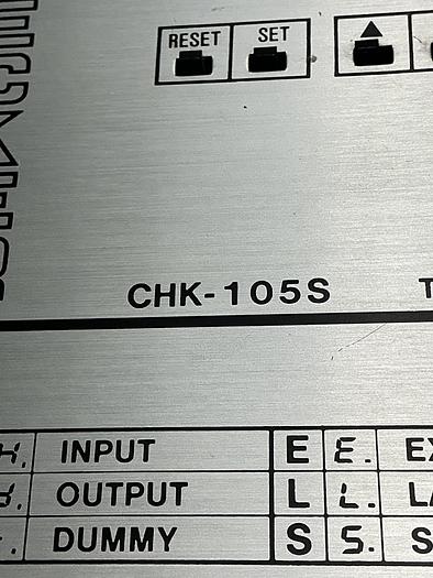 Used TOSHIBA CHK-105S