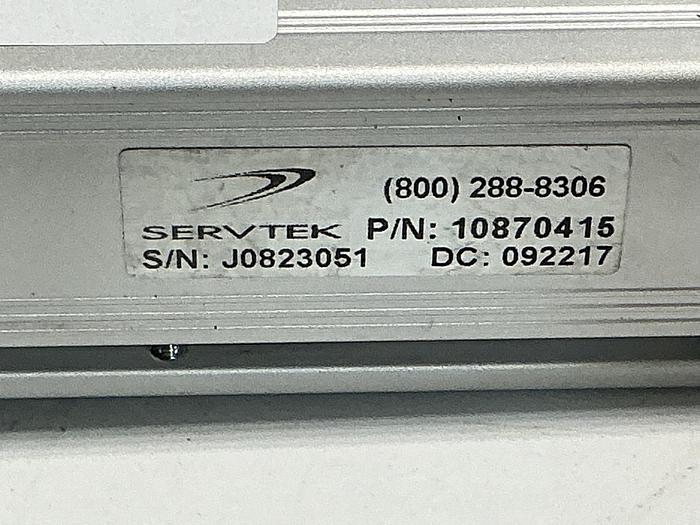 Used SERVTEK 10870415