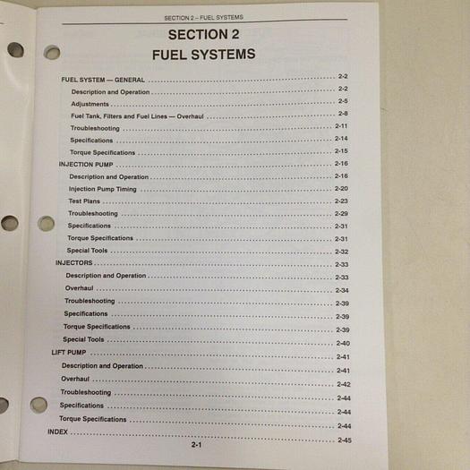 Used NEW HOLLAND Repair Manual 40057502 #70924