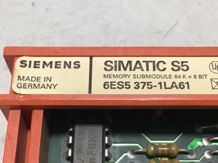 Used SIEMENS SIMATIC S5 Memory Submodule 6ES5 375-1LA61 #112243
