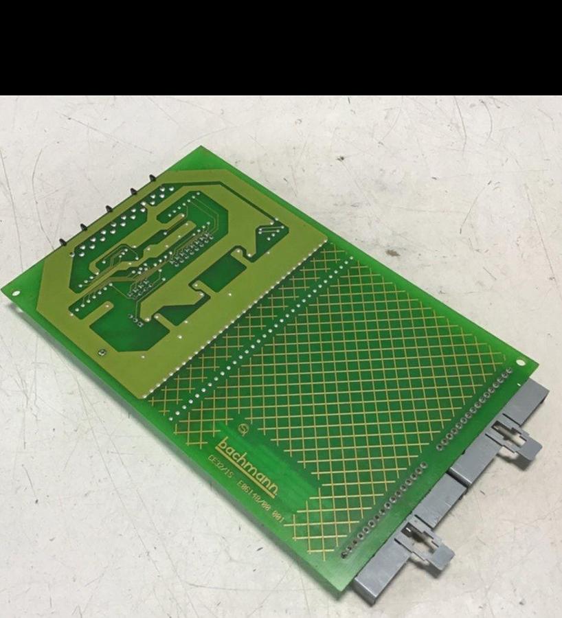 Used BACHMANN ELECTRONIC Circuit Board CE32/1S USED