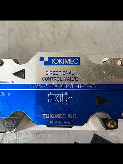 Used TOKIMEC DG4VS-5-0A-M-P7L-H-7-40