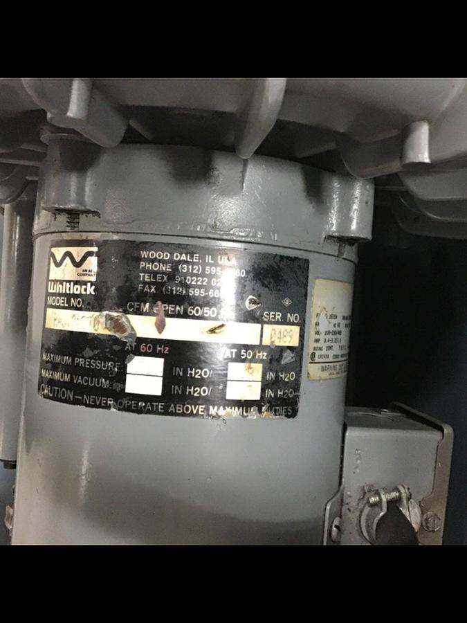 Used WHITLOCK Hot Air Dryer HA-40-Q USED