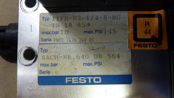 Used FESTO Control Block IFB1-02 #52718