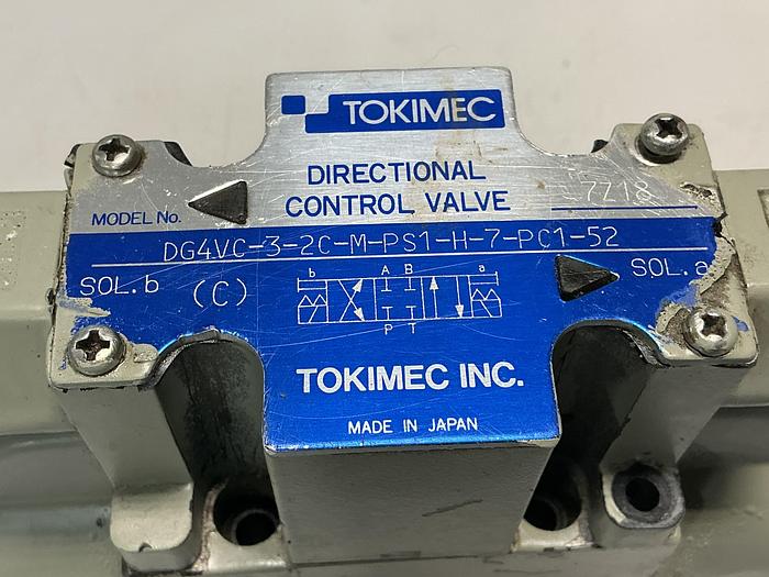 Used TOKIMEC DG4VC-3-2C-M-PS1-H-7-PC1-52