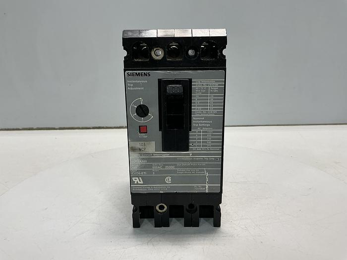 Used SIEMENS ED63A100