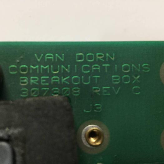 Used CINCINNATI MILACRON Communications Breakout Board 307308 #92738