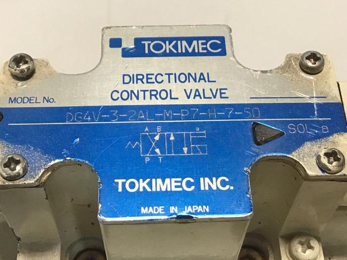 Used TOKIMEC Valve EPCG2-01-70-11 Used