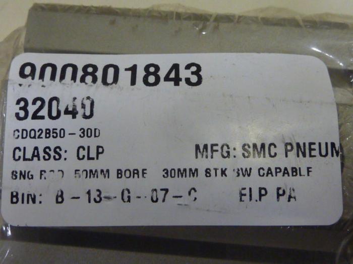SMC Cylinder CDQ2B50-30D #64458