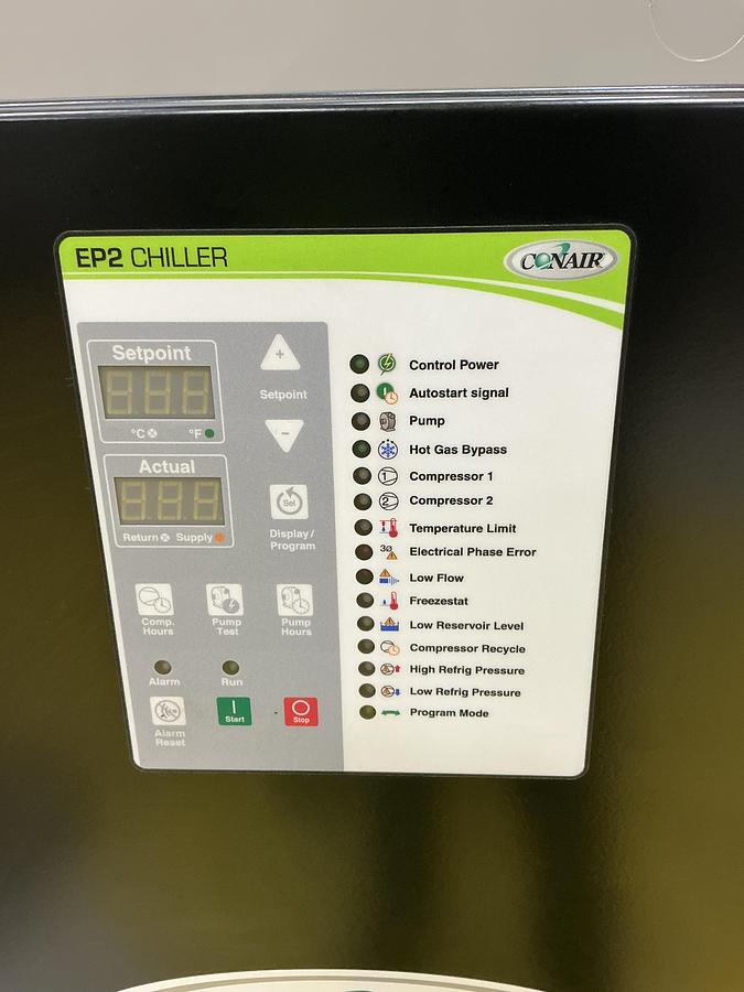 Used CONAIR EP2W05 WATER COOLED CHILLER