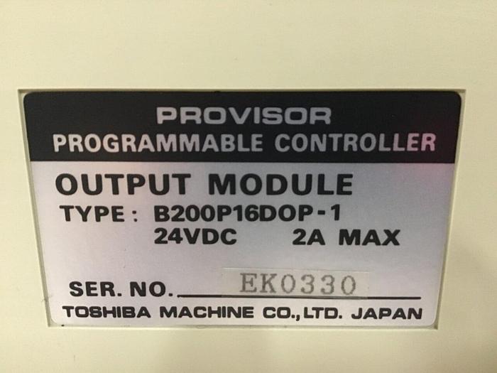 Used TOSHIBA Output Module B200P16DOP-1 USED