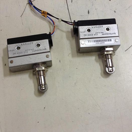 Used MATSUSHITA ELECTRIC Limit Switch AZ7311 #89294