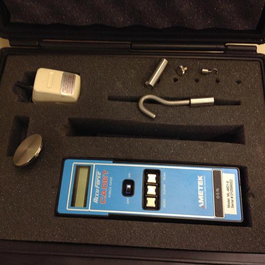 Used AMETEK Cadet Force Gauge w/ Case ML-4801-6 #77309