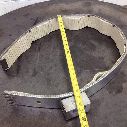 Used DICKERS BACH 2650/3150 Watt Ceramic Heater Band 71275-102-020-0 #68780