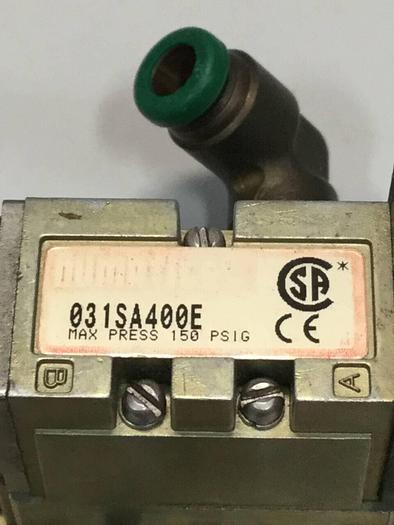 Used NUMATICS Solenoid 4 Way Valve 031SA400E Used