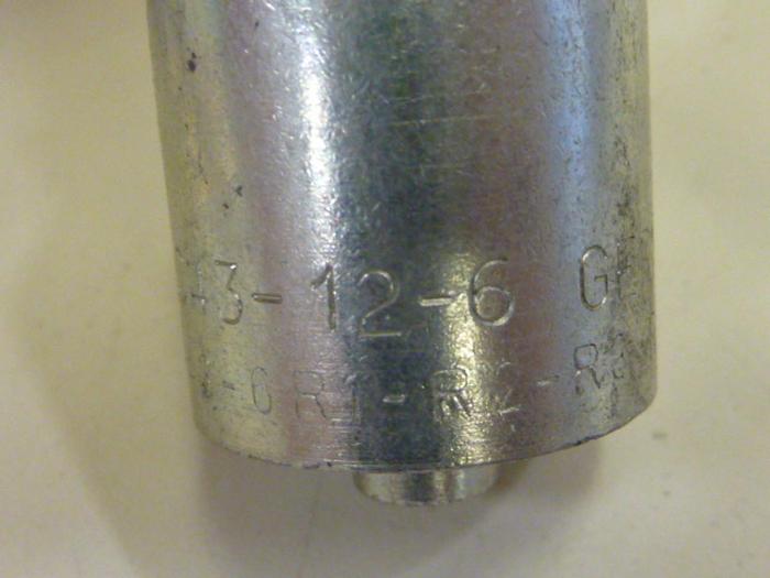 PARKER Connector / Fitting 11C43-12-6 New with Shelf Wear