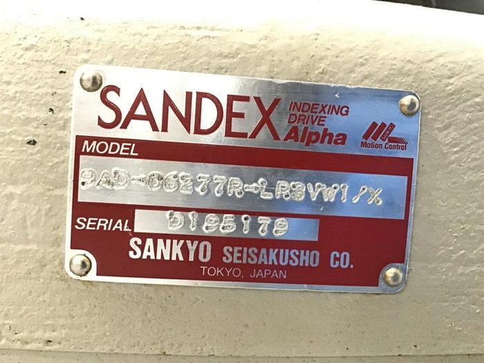 Used SANKYO Indexing Drive 9AD-06277R-LR3VW1/X Used