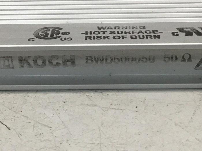 Used KOCH Resistor BWD500050 #124654