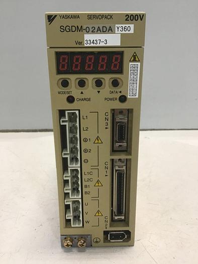 Used YASKAWA Servo Pack SGDM-02ADA #127880