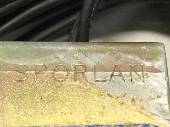 Used SPORLAN Solenoid Valve E25S271 #109425