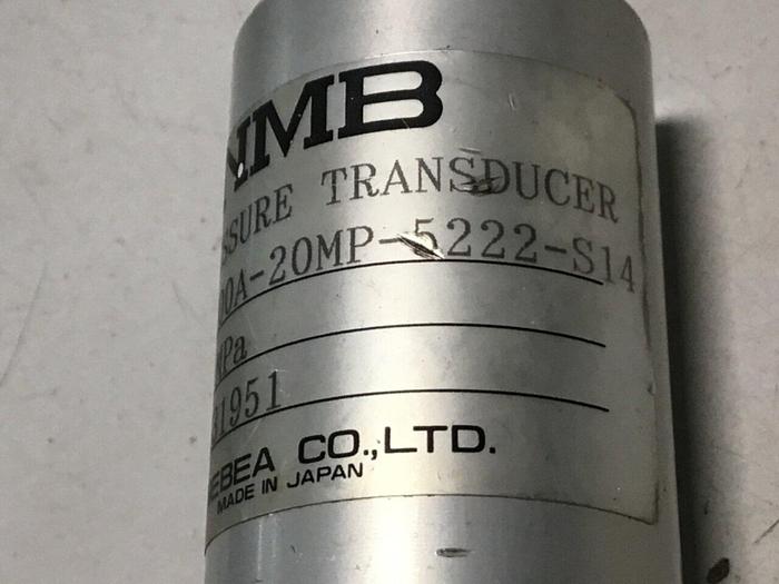 Used NMB Pressure Transducer NS100A-20MP-5222-S14 #126493