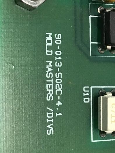 Used MOLD MASTER Circuit Board 90-013-502A-4.1 #125114