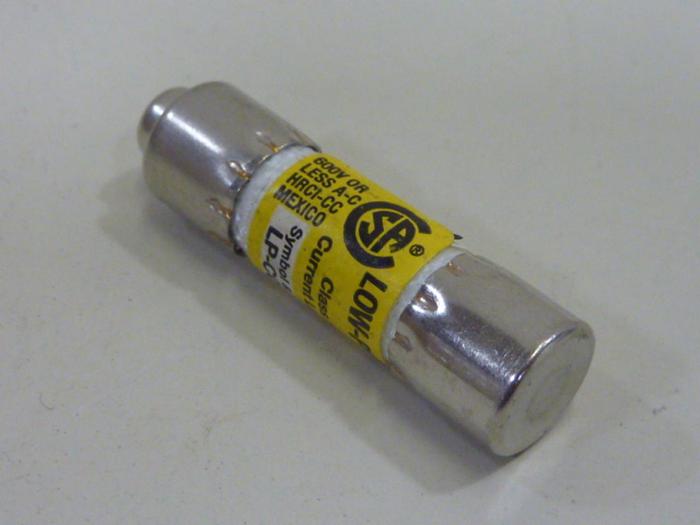 Used BUSSMANN 5 Amp Fuse LP-CC-5 USED #62262
