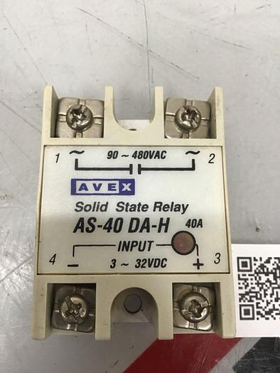 Used AVEX ELECTRONICS Solid State Relay AS-40DA-H #118667