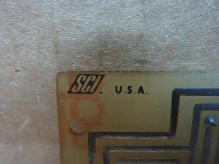 Used SCI Control Circuit Board 080-2305 REV K #27870