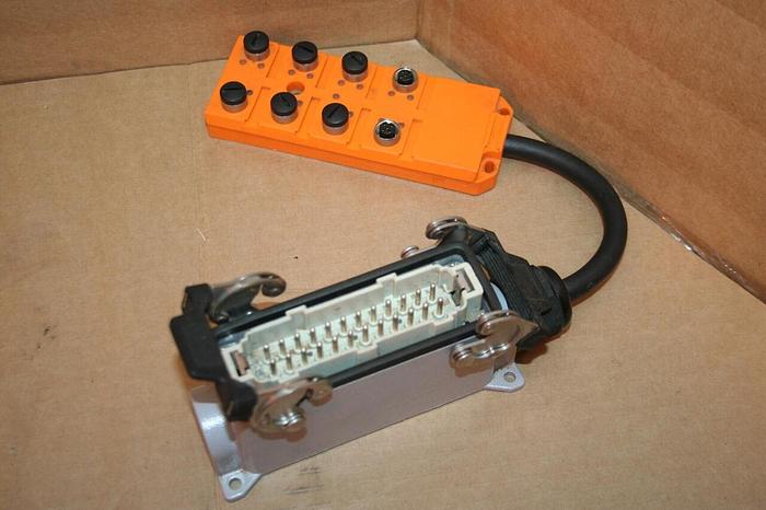 Used LUMBERG Sensor Distribution Box ASBV8-5/LED Used