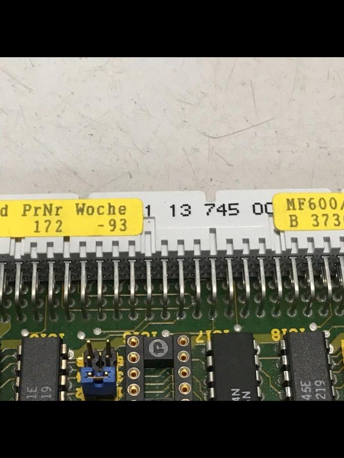 Used BACHMANN Surveillance Card MF600/1 Used