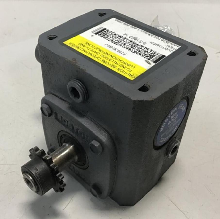 Used BOSTON GEAR Gearmotor F71030B4J USED