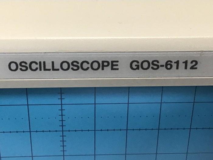 Used GW INSTEK Oscilloscope GOS-6112 #119523