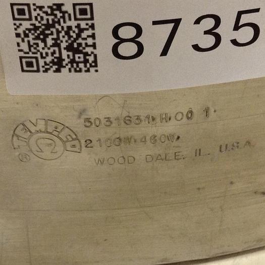 Used TEMPCO 2100 Watt Heater Band 5031631 H O0 1 #87357