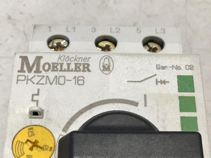 Used MOELLER Motor Circuit Breaker PKZM0-16 #128859